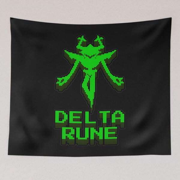Item preview, Green Pixel Creature Retro Design Deltarune designed and sold by AriePollich.