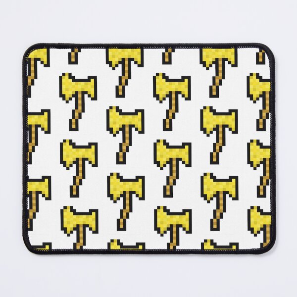 Item preview, A simple golden axe in a retro pixel art style. designed and sold by Piotrek0001.