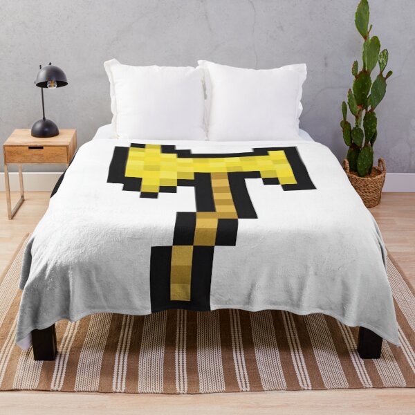 Item preview, A simple golden axe in a retro pixel art style. designed and sold by Piotrek0001.