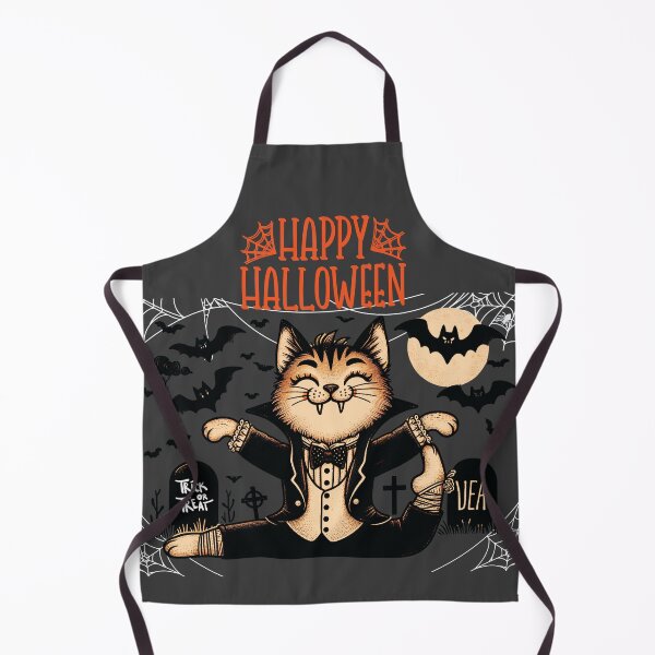 Item preview, Cat Halloween Yoga c13 025 designed and sold by HappyHavenStu.