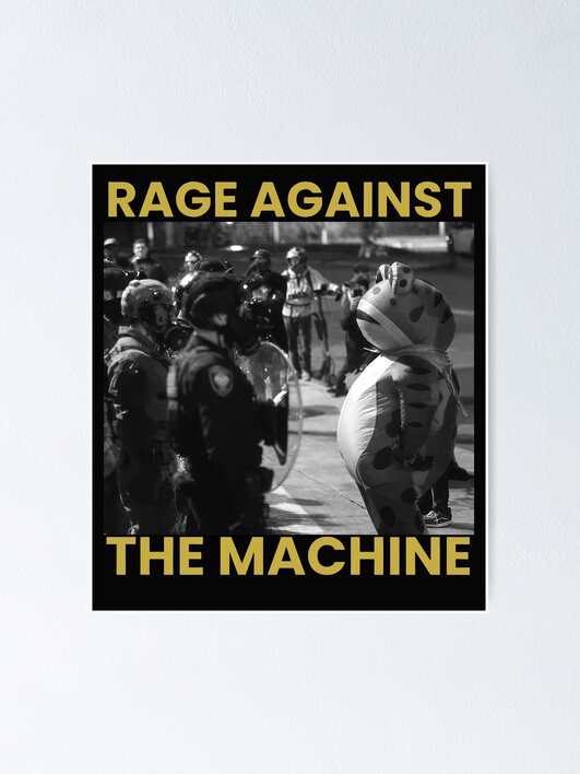 Portland frog, Resist Portland 2025 Frog Rage Against The Machine