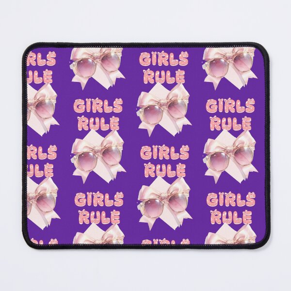 Item preview, Girls rule, pink sunglasses designed and sold by Mauswohn.