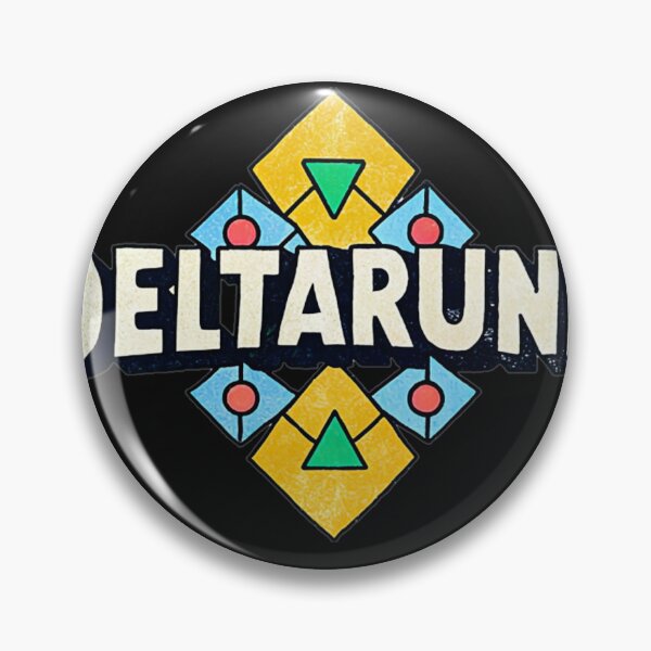 Item preview, Geometric Retro Deltarune Logo designed and sold by AriePollich.