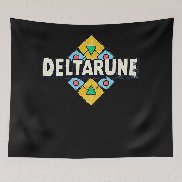 Item preview, Geometric Retro Deltarune Logo designed and sold by AriePollich.