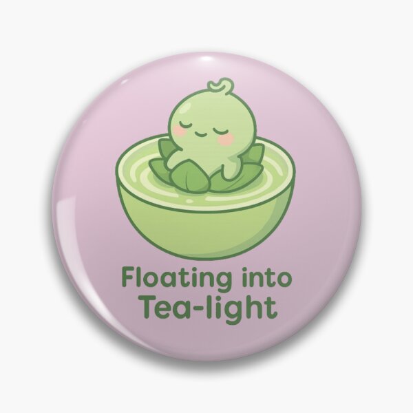 Item preview, Cute Matcha Leaf Character in Teacup – Calming Tea Aesthetic Gift for Plant Lovers designed and sold by kakaworld.