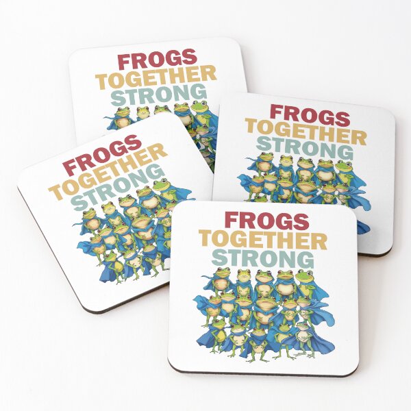 Item preview, Frogs Together Strong. designed and sold by EunsooLee.