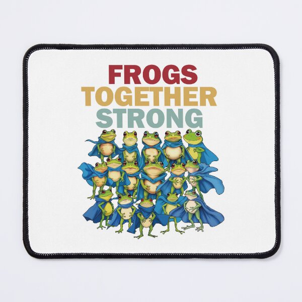 Item preview, Frogs Together Strong. designed and sold by EunsooLee.