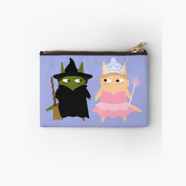 Item preview, glinda and elphaba gelphie wicked musical as cats furtoon series  designed and sold by Kyna Arts.