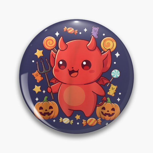 Item preview, halloween horror Cute Cartoon Halloween Devil designed and sold by Uglyandcute.