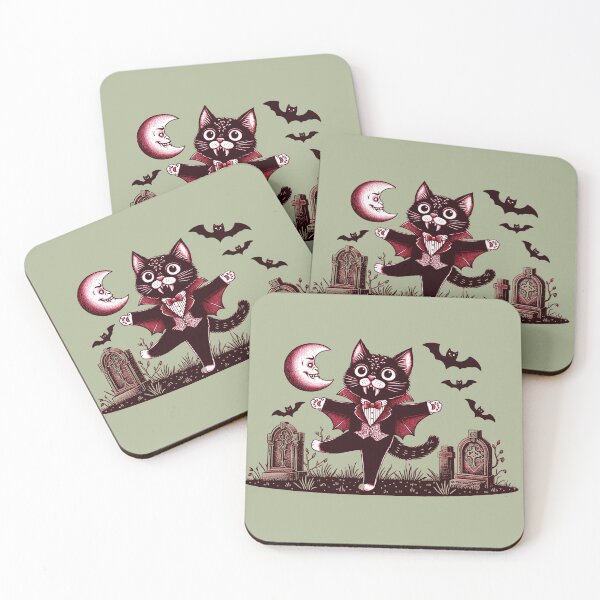 Item preview, Cat Halloween Yoga 198 025 designed and sold by HappyHavenStu.