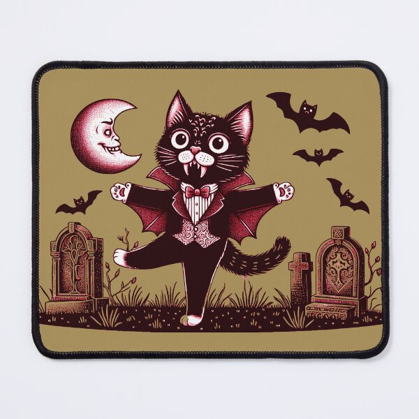 Item preview, Cat Halloween Yoga 198 025 designed and sold by HappyHavenStu.