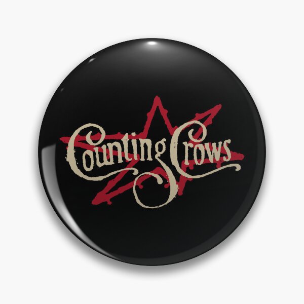 Item preview, Counting Crows - Blue Script Star designed and sold by aloubabe.