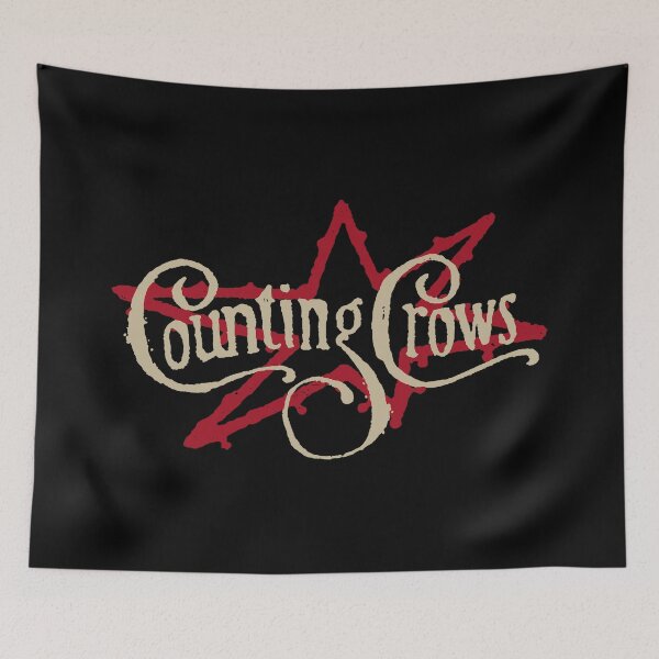 Item preview, Counting Crows - Blue Script Star designed and sold by aloubabe.
