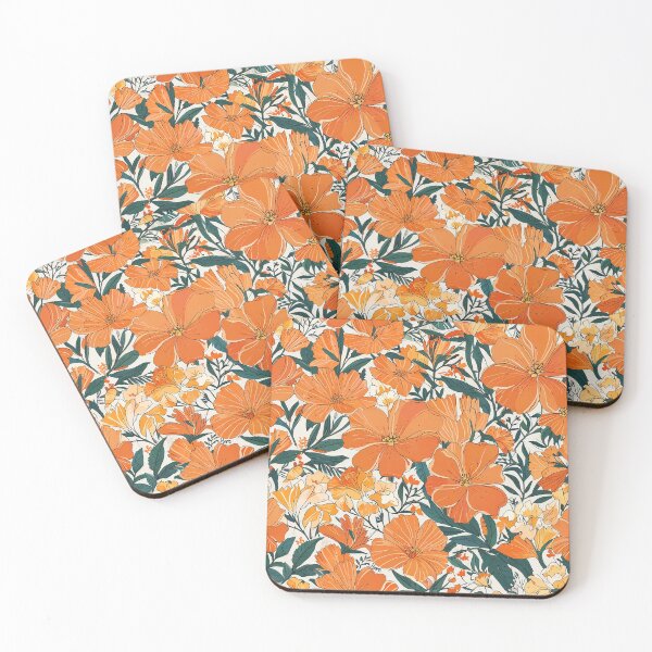 Item preview, Orange Flower Art designed and sold by CoolPixels.