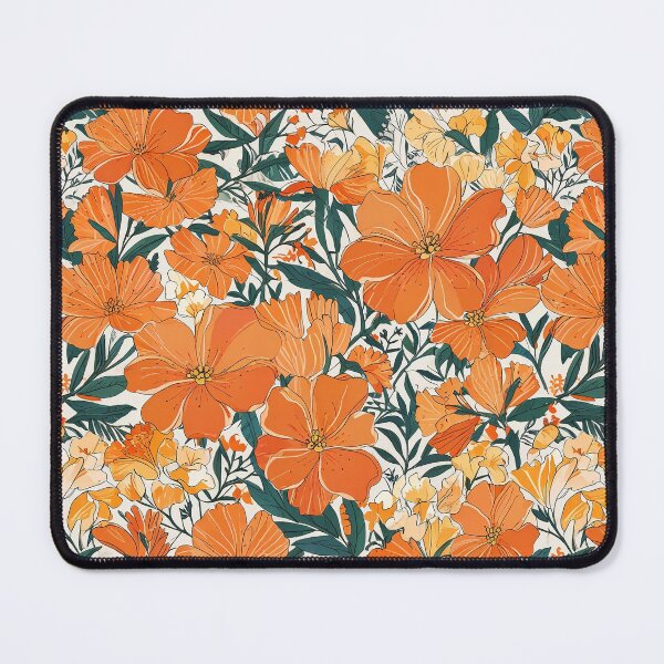 Item preview, Orange Flower Art designed and sold by CoolPixels.