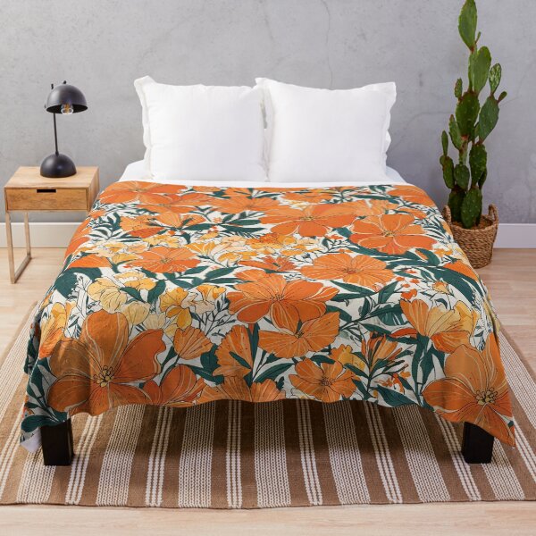 Item preview, Orange Flower Art designed and sold by CoolPixels.