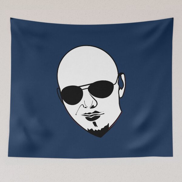Item preview, Mr.worldwide pitbull singer silhouette designed and sold by Malintha Peiris.