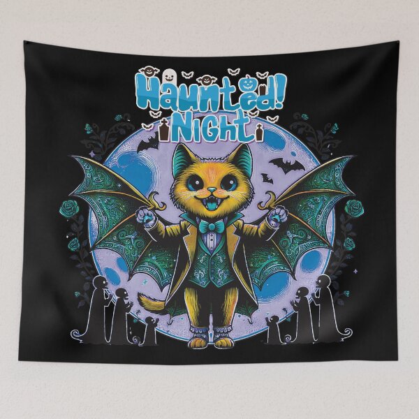 Item preview, Catcula Haunted Night W4 025 designed and sold by HappyHavenStu.