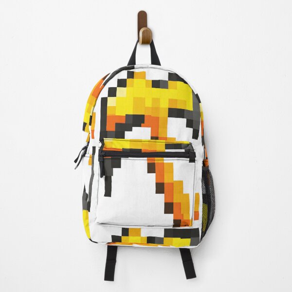 Item preview, A golden miner's pickaxe in retro pixel art style. designed and sold by Piotrek0001.