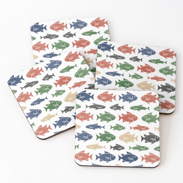 Item preview, Vibrant Under The Sea Fish Art designed and sold by 0606PM.