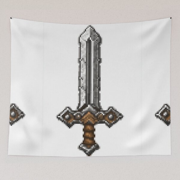 Item preview, An ancient stone sword in a retro pixel art. designed and sold by Piotrek0001.