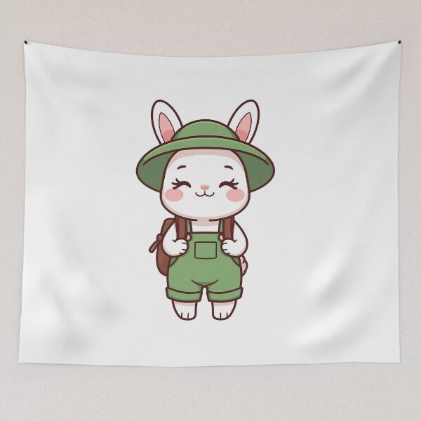Item preview, Cute Kawaii Bunny designed and sold by ArtSparkCo.