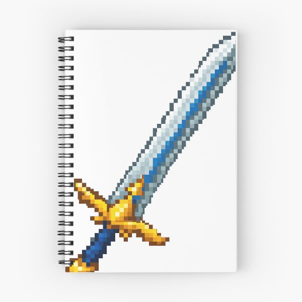 Item preview, A longsword with a golden hilt in pixel art. designed and sold by Piotrek0001.