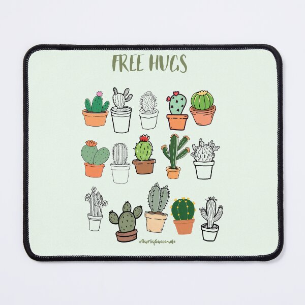 Item preview, Free Hugs | Cacti designed and sold by QuirkyGuacamole.