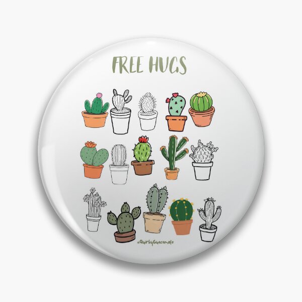 Item preview, Free Hugs | Cacti designed and sold by QuirkyGuacamole.