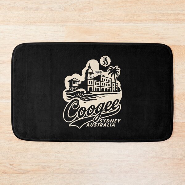 Item preview, Coogee Handlettered Coastal Skyline Art designed and sold by Boogosh.