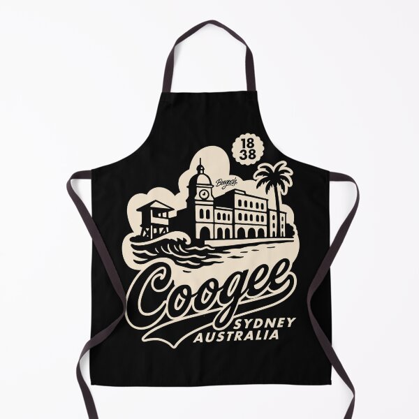 Item preview, Coogee Handlettered Coastal Skyline Art designed and sold by Boogosh.