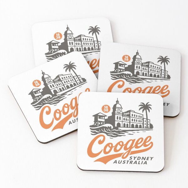 Item preview, Coogee Sydney Vintage Skyline Lettering designed and sold by Boogosh.