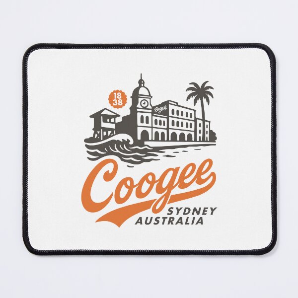 Item preview, Coogee Sydney Vintage Skyline Lettering designed and sold by Boogosh.