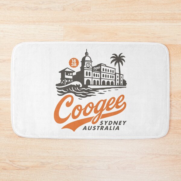 Item preview, Coogee Sydney Vintage Skyline Lettering designed and sold by Boogosh.
