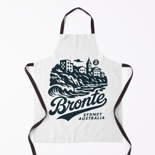 Item preview, Bronte Sydney Hand Lettering Skyline designed and sold by Boogosh.