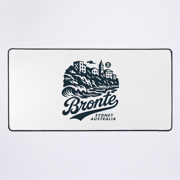 Item preview, Bronte Sydney Hand Lettering Skyline designed and sold by Boogosh.