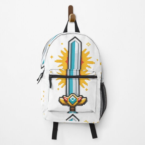 Item preview, A holy sword with gems in a pixel art style. designed and sold by Piotrek0001.