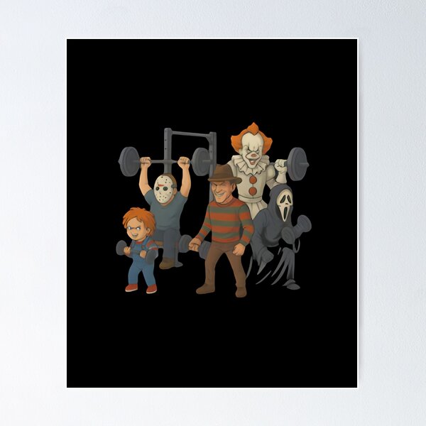 Item preview, Horror Movie Gym designed and sold by shopmionmion.