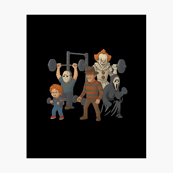 Item preview, Horror Movie Gym designed and sold by shopmionmion.