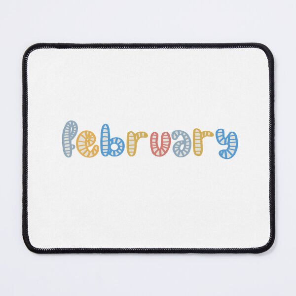 Item preview, February designed and sold by artwithlefty.