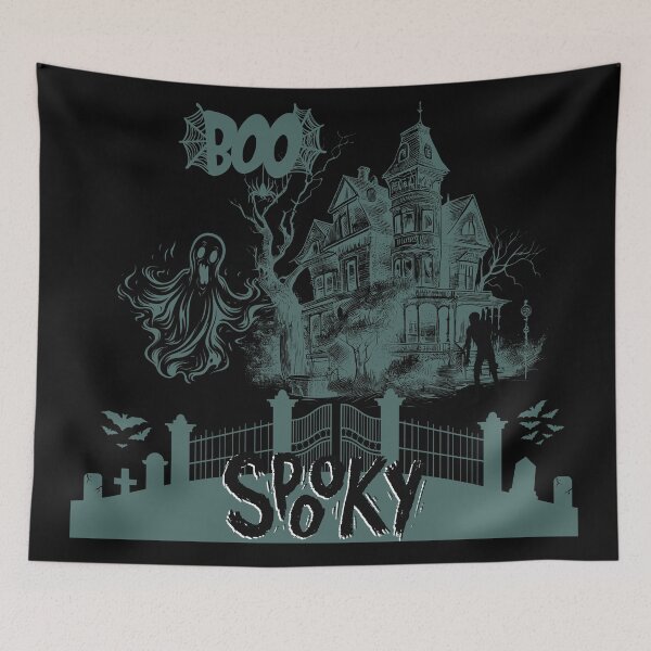 Item preview, Spooky Halloween Night designed and sold by HappyHavenStu.