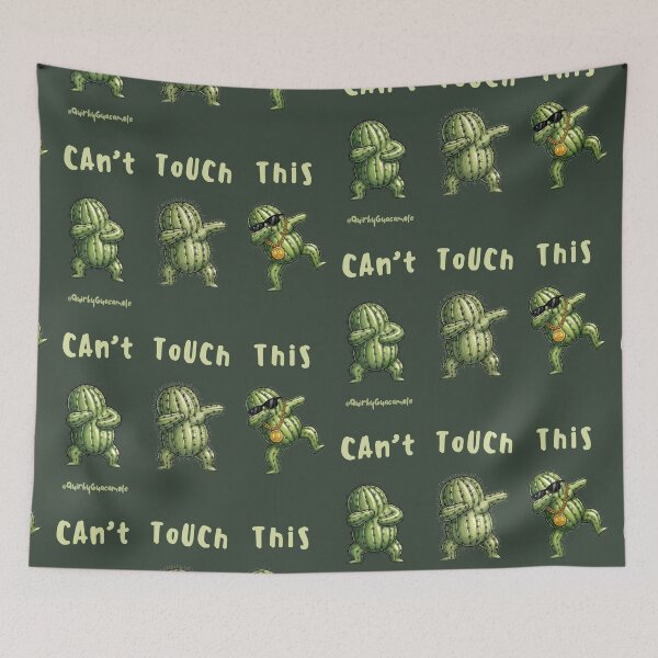 Item preview, Can't Touch This | Cactus Rap designed and sold by QuirkyGuacamole.