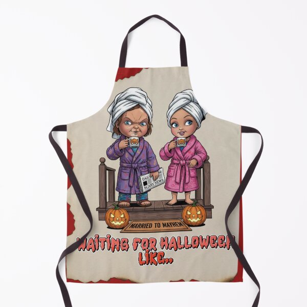 Item preview, Waiting for Halloween Like.. Burnt Paper Chuckie Doll designed and sold by WHITE FLAME PRINTS.