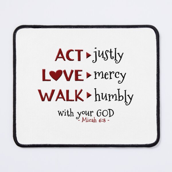 Item preview, Micah 6:8 designed and sold by pignoli.
