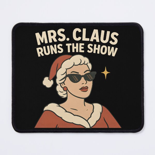 Item preview, Holiday Queen in Shades – Vintage Christmas Mood designed and sold by ArcadiaSilence.