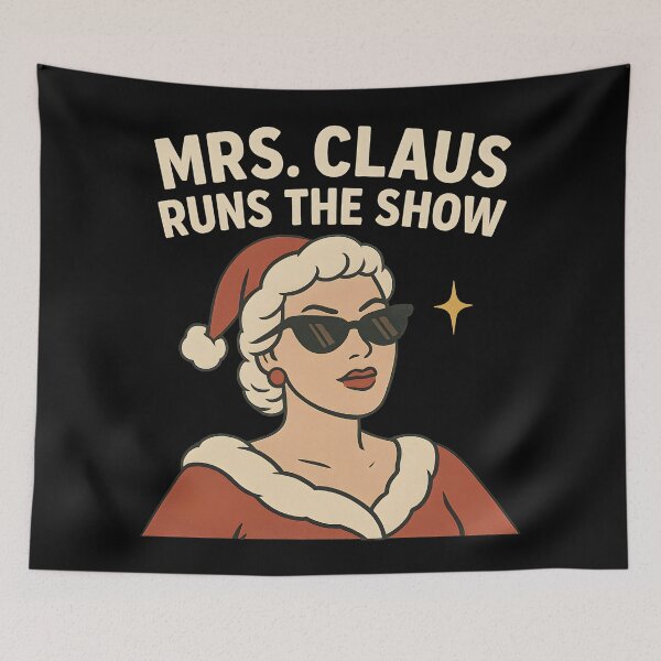 Item preview, Holiday Queen in Shades – Vintage Christmas Mood designed and sold by ArcadiaSilence.