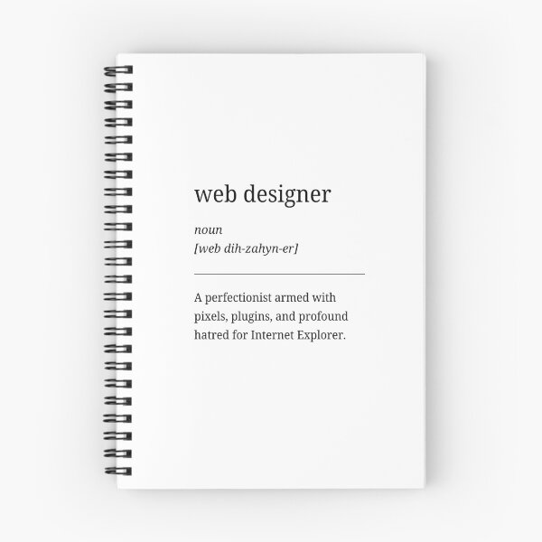 Item preview, Web Designer Definition – Funny Minimalist Quote for Creatives designed and sold by RosieKingArt.