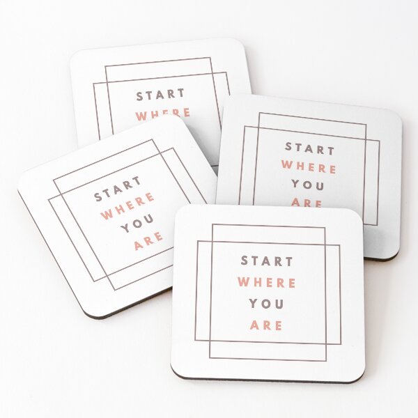 Item preview, Start Where You Are designed and sold by newmariaph.