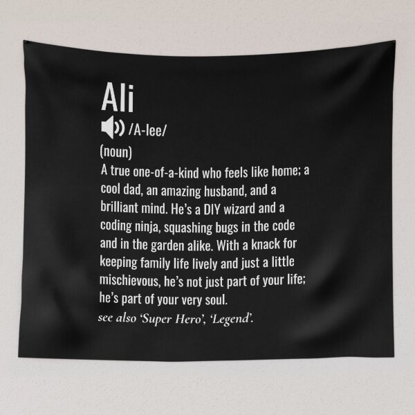 Item preview, Ali birthday designed and sold by sydney-syder.
