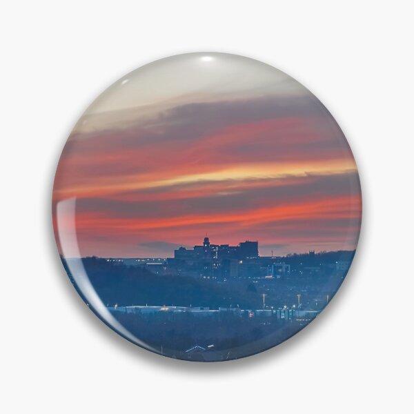 Item preview, Barnsley Skyline Sunset designed and sold by Alisonchambers2.